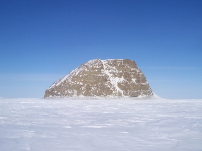 Остров Столб зимой